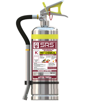 WET CHEMICAL FIRE EXTINGUISHER IN COIMBATORE

Wet chemical Fire Extinguisher is used to put off F-Class or kitchen fire.
These extinguishers work by instigating a chemical reaction with fats and oils.

 

Available in 

2L.tr, 3L.tr, 6L.tr, 9L.tr

Key Features
Good quality MAP 50% & 90% Powder capable of fighting class A,B,C & Electrical fires.
Easy to maintain, refilling & service.
ISI marked and CE marked
More flexible EPDM hose.
Unique gauge testing system (UGTS) mechanism.
Best available Fire rating in class of fire.
Best available Fire ratings in its class with 5 years warranty.
Brass chrome plated valve.
Anti-corrosive Phosphate treatment of Cylinders.
Internally Epoxy polyester and externally pure polyester powder coating.