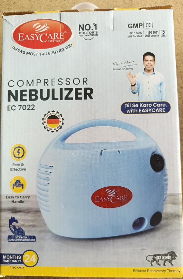 a nebulizer is A small machine that turns liquid medicine into a mist you sit with the machine and breathe in throught a connected mouthpiece