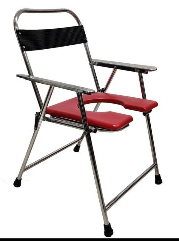 folding commode chair is designed to meet your needs the frame can be configured to be used as a commode chair or put over your existing indian toilet