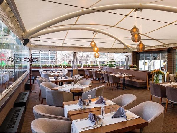 Restaurants Tents, Fabric Canopy for Food VendorsBest of all SprechIndia tensioned membrane structures are strong, stylish, Max UV rays blocking and 100% waterproof fabric materials. Available in various dimension, color, sizes and shape to best suite your restaurant outdoor premise.