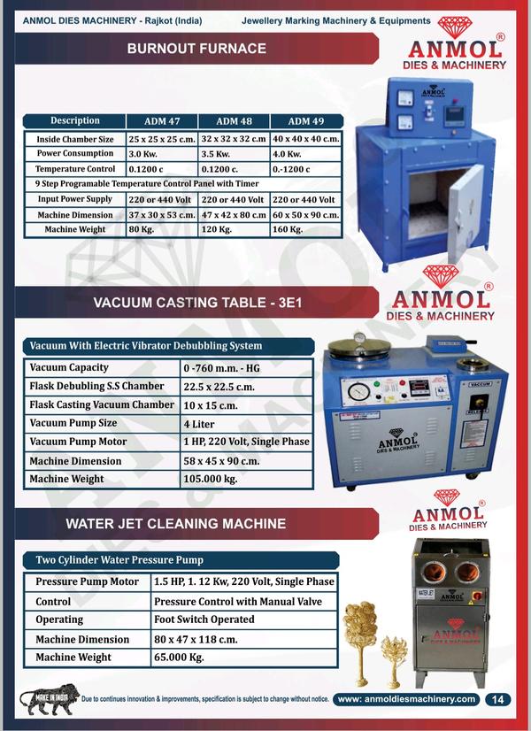 Jewellery Casting Machine 