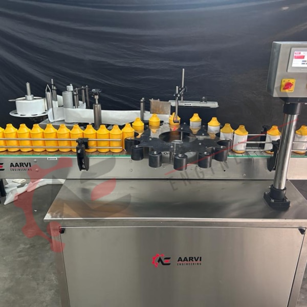 Automatic Bottle Rotary Sticker Labeling Machine 