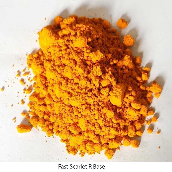 Fast Scarlet R is a synthetic azo dye commonly used in various industries, including textiles, paper, and cosmetics. Most common applications for this fast base are in Textile Industries, Pigment Industries, Paper Industries and cosmetic industries.Chemical Name: 4 Nitro Ortho AnisidineMolecular Weight : 168Molecular Formula: C7H8N2O3C.A.S.NO.: 99-59-2Purity: 99%Description: Bright Orange PowderMelting Point: 116 C – 117 CEnvironmental Impact:Concerns have been raised about the environmental impact of azo dyes due to their potential persistence and toxicity. Efforts are being made in many industries to develop more sustainable dyeing processes and to mitigate the environmental impact of dye discharge.