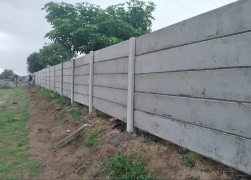 Material	RCCType	Boundary WallBuilt Type	Prefab BuildColor	WhiteSize	6x6 Inches, 150x150 mm, 200 mm x 200 mmWall Height	2 Feet - 10 FeetProduct Details:Material	RCCBuilt Type	Prefab Build, Panel BuildPlank Length	7 FtWidth	2 InchesBeams Size	6x6 Inches, 150x150 mm, 200 mm x 200 mmHeight	2 Feet - 10 FeetWe are among the distinguished names in the industry for manufacturing and supplying Residential Compound Wall to our valued customer