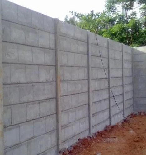 Usage/Application	Prefabricated Boundary WallsMaterial	CementType	Boundary WallColor	GreyCountry of Origin	Made in IndiaDeals in	New Onlywe 