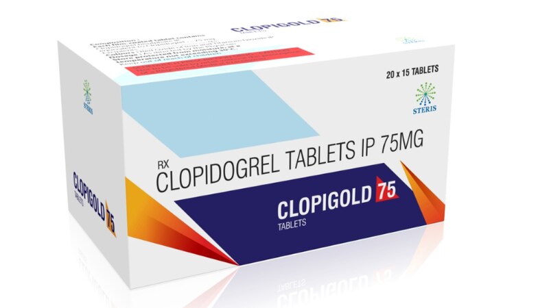 CLOPIGOLD 75Clopidogrel 75 mgClopigold 75 contains Clopidogrel 75 mg, an antiplatelet medication used to prevent blood clots and reduce the risk of heart attack and stroke.Uses:Prescribed to prevent clot formation in arteries, enhancing cardiovascular health.Often recommended for patients with a history of heart attacks or strokes.