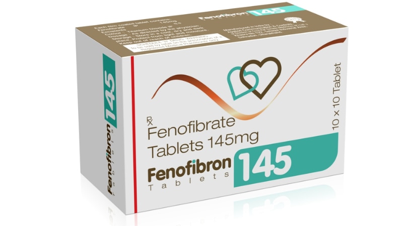 FENOFIBRON 145Fenofibrate Fenofibron 145 contains Fenofibrate, a medication used to lower high levels of triglycerides and cholesterol in the blood. Fenofibrate belongs to a class of drugs known as fibrates, which work by decreasing the production of triglycerides and increasing the removal of triglycerides from the blood. This helps to reduce the risk of cardiovascular diseases such as heart attacks and strokes. Fenofibron 145 is typically taken orally once daily, with or without food, as directed by a healthcare professional. It's important to follow the prescribed dosage and to inform your doctor about any other medications or supplements you are taking, as they may interact with Fenofibron 145. Common side effects may include stomach upset, diarrhea, and muscle pain. If you experience severe side effects such as severe stomach pain, yellowing of the eyes or skin, or signs of an allergic reaction, seek medical attention promptly.