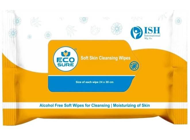 soft skin cleansing wipes best choice for patient bath and user frendly ease while application for nursing and suppotying staff