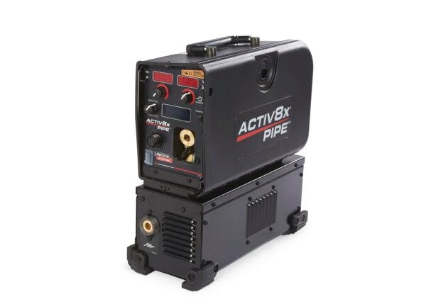 DETAILSPerfectly tuned for pipe welding applications The Activ8X Pipe Wire Feeder is the ideal field solution for GMAW and FCAW welding applications out on the pipeline. With weld processes specifically optimized for cross country pipe welding, the Activ8X Pipe allows you to take Lincoln Electric’s industry-leading root-to-cap weld processes – including STT® and Pulsed MIG – right out to the field. In addition, the rugged and compact design provides durability to withstand the harshest conditions, from mud and rain, to extreme heat or cold, delivering the reliability you need to perform in the toughest welding applications.FeaturesWaveform controlled STT-Field arc for full penetration, full fusion, open root passes on pipeNo control cables neededNo sense lead neededPortable, compact packageCV DC+ only for solid wire and metal core wireSimple setupEasy to use with 4 memory locations8
