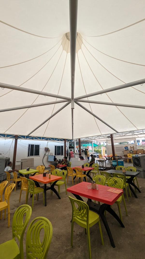 Elevate your terrace experience with the addition of a Tensile Structure Canopy.Crafted with precision and elegance, our canopies offer more than just shade; they create a stylish and functional outdoor living space for relaxation and entertainment.Whether you're hosting a gathering of friends or enjoying a quiet moment alone, our canopies provide protection from the sun while enhancing the ambiance of your terrace.With their customizable design options and durable construction, these structures seamlessly integrate into any terrace setting, adding a touch of modern sophistication to your outdoor oasis.Experience the perfect blend of form and function with our Tensile Structure Canopies for terrace shading—where comfort meets style, and every moment spent outdoors is a delight.