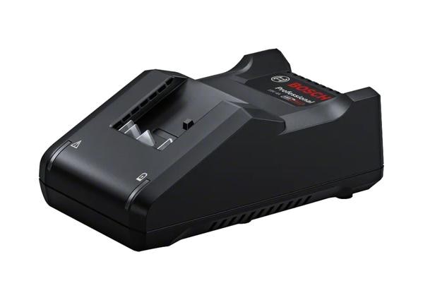 FAIR TRADE CORPORATION (FTC MUMBAI) Authorised Dealers for BOSCH Charger GAL 18V-40 Professional ChargerOrder Number: 1 600 A02 2V1PRODUCT HIGHLIGHTS:The GAL 12V-40 Professional is Bosch’s fast charger. It provides a rapid charging speed for all 12 V batteries, charging a 12V 3.0 Ah battery from 0 to 80% in only 36 minutes. It also has a modern and compact design requiring little wall-space. It is compatible with all Bosch Professional 12 V batteries (Professional 12V System).Equipment & ApplicationThe GAL 12V-40 Professional also features a Wall Mounting option.FUNCTIONS & KEY FEATURES:- Rapid charging speed for all 12 V batteries, enables loading 12 V 3.0Ah batteries from 0 to 80% in 36 min- Modern and compact design- Compatible with all Bosch Professional 12 V batteries (Professional 12V System)INCLUDED IN THIS VARIANT:- Charger (Order Number: 1 600 A02 2V1)TECHNICAL DATAADDITIONAL DATA:Battery charging voltage: 14.4 – 18 VCharge current: 4 AWeight: 0.55 kgCharg. time at bat. cap. 2.0 Ah (80%/100%) approx.: 24/35 minCharg. time at bat. cap. 3.0 Ah (80%/100%) approx.: 36/50 minCharg. time at bat. cap. 4.0 Ah (80%/100%) approx.: 48/65 minCharg. time at bat. cap. 5.0 Ah (80%/100%) approx.: 60/70 minCharg. time at bat. cap. 6.0 Ah (80%/100%) approx.: 72/95 minCharg. time ProCORE18V 4.0 Ah (80%/100%) approx.: 48/65 minCharg. time ProCORE18V 8.0 Ah (80%/100%) approx.: 113/124 minCharg. time ProCORE18V 12.0 Ah (80%/100%) approx.: 162/172 min