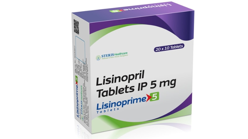 LISINOPRIME 5 Lisinopril (5mg)LISINOPRIME 5 is a medication containing Lisinopril in a 5mg dosage strength, used for the management of certain heart and blood pressure conditions.Uses:Treatment of high blood pressure (hypertension) by relaxing blood vessels, allowing blood to flow more smoothly and reducing blood pressure.Management of heart failure to improve survival and reduce the need for hospitalization in certain patients.Dosage:The recommended dose of LISINOPRIME 5 may vary depending on the individual's condition and response to treatment. It's crucial to follow the dosage instructions provided by a healthcare professional.Side Effects:Common side effects of LISINOPRIME 5 may include dizziness, cough, headache, and low blood pressure. Serious side effects such as allergic reactions or kidney problems may occur in some individuals. Consult a healthcare provider for a complete list of side effects.Precautions:Inform your healthcare provider about any medical conditions, medications, or supplements you are taking before starting LISINOPRIME 5.Monitor blood pressure regularly while taking this medication.Avoid sudden discontinuation of LISINOPRIME 5 without medical supervision.Conclusion:LISINOPRIME 5, containing Lisinopril at 5mg, is used for the treatment of high blood pressure and heart failure. It should be used as directed by a healthcare professional, with regular monitoring for side effects and therapeutic response.For further information:Email: info@sterispharma.com / contact@sterispharma.comCall/WhatsApp: 7877551268, 7849827488ORDER NOWhttps://www.sterisonline.com/product/lisinoprime-5-133313