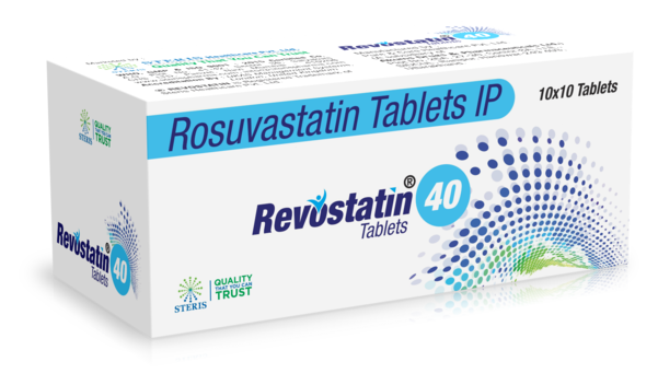 REVOSTATIN 40Rosuvastatin (40mg)REVOSTATIN 40 is a medication containing Rosuvastatin in a 40mg dosage. It belongs to a class of drugs known as statins, which are used to lower cholesterol levels in the blood. This article provides an overview of the uses, dosage, side effects, and other important information about REVOSTATIN 40.Uses:REVOSTATIN 40 is prescribed to patients with high cholesterol levels to reduce the risk of heart disease, stroke, and other cardiovascular complications. It works by blocking the enzyme responsible for producing cholesterol in the liver, thereby lowering total cholesterol and LDL (bad) cholesterol levels.Dosage:The dosage of REVOSTATIN 40 is determined by a healthcare provider based on individual cholesterol levels, medical history, and other factors. It is usually taken orally, with or without food, once daily in the evening. It's important to follow the prescribed dosage and instructions.Side Effects:Common side effects of REVOSTATIN 40 may include headache, muscle aches or weakness, stomach pain, constipation, or nausea. Serious side effects such as liver problems, unexplained muscle pain, or allergic reactions should be reported to a doctor promptly.Precautions:Before taking REVOSTATIN 40, inform your doctor about any medical conditions you have, especially liver or kidney disease, and any medications or supplements you are taking. Avoid excessive alcohol consumption while using REVOSTATIN 40, as it may increase the risk of liver problems.Price and Availability:REVOSTATIN 40 is available in pharmacies with a prescription from a healthcare provider. The price may vary depending on the brand, dosage, and location.Conclusion:REVOSTATIN 40, containing Rosuvastatin in a 40mg dosage, is an effective medication for lowering cholesterol levels and reducing the risk of cardiovascular diseases. It is important to use it as directed and consult a doctor for any concerns or side effects.For further information:Email: info@sterispharma.com / contact@sterispharma.comCall/WhatsApp: 7877551268, 7849827488Buy Now: https://www.sterisonline.com/product/revostatin-40-134409