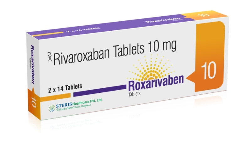 ROXARIVABEN 10Rivaroxaban (10mg)Roxarivaben 10 is a medication containing the active ingredient Rivaroxaban, with a dosage strength of 10mg.Rivaroxaban is an anticoagulant, or blood thinner, that works by inhibiting the activity of certain clotting proteins in the blood. It is commonly used for various medical conditions, including the prevention of blood clots in patients with atrial fibrillation (an irregular heart rhythm), the prevention of deep vein thrombosis (DVT) and pulmonary embolism (PE) after certain surgeries, and the treatment and prevention of DVT and PE.As with any anticoagulant medication, it's crucial to take Rivaroxaban exactly as prescribed by a healthcare professional and to follow their instructions closely. Improper use or sudden discontinuation of anticoagulants can increase the risk of bleeding or lead to other complications. If you have any questions or concerns about Roxarivaben 10 or its usage, it's important to consult with a healthcare provider for personalized advice and guidance.For further information:Email: info@sterispharma.com / contact@sterispharma.comCall/WhatsApp: 7877551268, 7849827488Buy Now: https://www.sterisonline.com/product/roxarivaben-10-133370