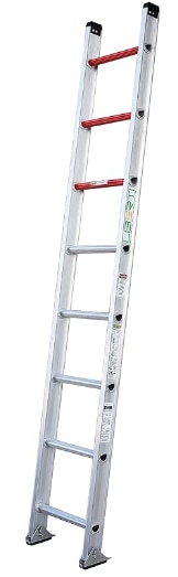The Liberti 2300 series is a single ladder which is perfect fit for Industrial maintenance as well as daily height access purposes.This is a lightweight aluminum ladder made from the Hindalco aluminum alloy 6063 which is suggested by the safety guidelines for the construction and infrastructure usage.
