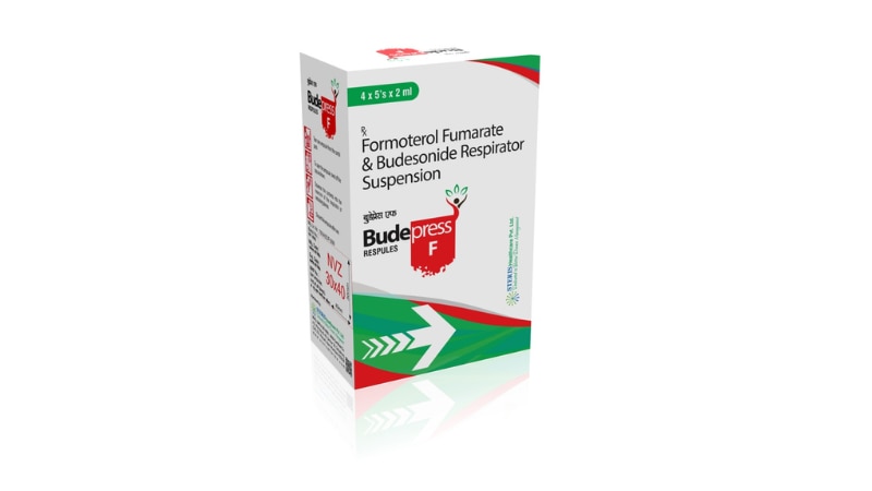R.S. BUDEPRESS F (0.5 + 200) Formoterol Fumarate & Budesonide Respirator SuspensionR.S. BUDEPRESS F (0.5 + 200) is a respiratory suspension containing Formoterol Fumarate (0.5mg) & Budesonide (200mg). It helps manage respiratory conditions like asthma & COPD, offering relief & control of symptoms like wheezing, shortness of breath, & coughing.For further information:Email: info@sterispharma.com / contact@sterispharma.comCall/WhatsApp: 7877551268, 7849827488Buy Now: https://www.sterisonline.com/product/r-s-budepress-f-0-5-200-133706