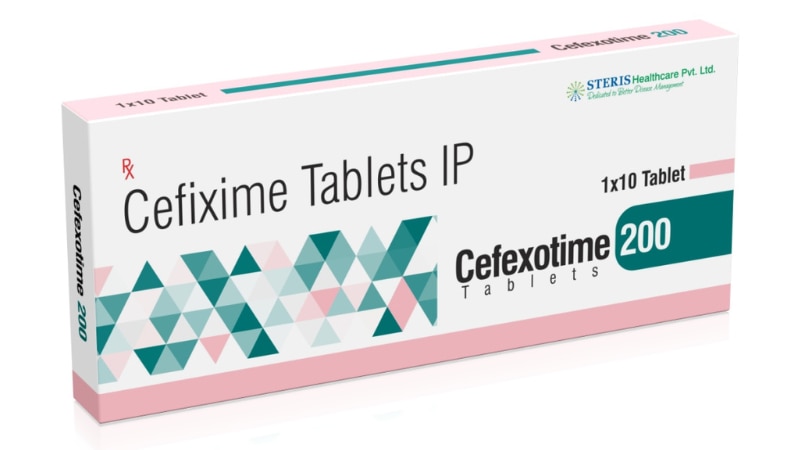 CEFEXOTIME 200Cefexime 200mg Mono CartoonCefexime 200mg is an antibiotic medication used to treat various bacterial infections. It belongs to the cephalosporin class of antibiotics and works by stopping the growth of bacteria. This medication is commonly prescribed for respiratory tract infections, urinary tract infections, skin infections, and certain sexually transmitted diseases. It is available in mono-cartoon packaging for easy dosage administration. Always follow your doctor's instructions and complete the full course of treatment to ensure the infection is completely cleared. For further information:Email: info@sterispharma.com / contact@sterispharma.comCall/WhatsApp: 7877551268, 7849827488Buy Now: https://www.sterisonline.com/product/cefexotime-200-134037
