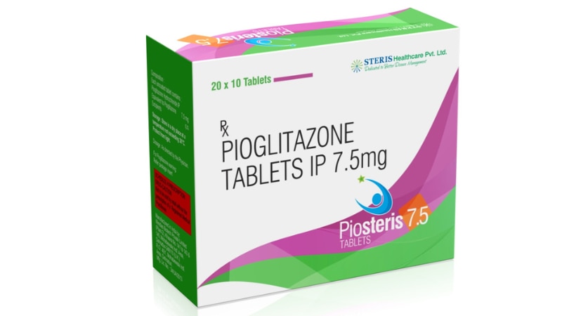 PIOSTERIS 7.5 Pioglitazone (7.5mg)Introduction to PIOSTERIS 7.5PIOSTERIS 7.5 contains Pioglitazone 7.5mg, a medication used primarily for the management of type 2 diabetes mellitus. Pioglitazone belongs to a class of drugs known as thiazolidinediones (TZDs), which help improve blood sugar control by increasing the body's sensitivity to insulin. This medication is typically used in combination with diet and exercise to enhance glycemic control in adults with type 2 diabetes.What is Pioglitazone?Overview of PioglitazonePioglitazone is an oral diabetes medication that works by making cells more sensitive to insulin, thereby allowing the body to use insulin more effectively. This helps lower blood sugar levels in patients with type 2 diabetes. Pioglitazone can be used alone or in combination with other antidiabetic medications.Mechanism of ActionInsulin Sensitization: Pioglitazone activates peroxisome proliferator-activated receptor gamma (PPARγ) receptors, which are involved in the regulation of genes responsible for glucose and lipid metabolism. This activation increases the sensitivity of body tissues to insulin.Glucose Uptake: By improving insulin sensitivity, Pioglitazone enhances glucose uptake in muscle and adipose tissue and reduces hepatic glucose production, leading to lower blood sugar levels.Benefits of PIOSTERIS 7.5Effective Blood Sugar ManagementImproved Insulin Sensitivity: PIOSTERIS 7.5 helps improve the body's response to insulin, leading to better control of blood sugar levels.Comprehensive Glycemic Control: By targeting insulin resistance, Pioglitazone provides a unique mechanism of action that complements other diabetes medications, offering comprehensive blood sugar management.Support for Diabetes ManagementDiet and Exercise Adjunct: PIOSTERIS 7.5 is an excellent adjunct to diet and exercise, helping patients achieve better blood sugar control when lifestyle modifications alone are insufficient.Reduced Risk of Complications: By maintaining more stable blood sugar levels, PIOSTERIS 7.5 can help reduce the risk of long-term complications associated with diabetes, such as cardiovascular disease, neuropathy, and retinopathy.Additional Health BenefitsLipid Profile Improvement: Pioglitazone has been shown to improve lipid profiles by lowering triglycerides and increasing HDL cholesterol levels, which can provide additional cardiovascular benefits.How to Use PIOSTERIS 7.5Dosage and AdministrationRecommended Dosage: The typical dosage of PIOSTERIS 7.5 is one tablet taken once daily. Your healthcare provider may adjust the dosage based on your individual response and blood sugar levels.Administration: Take the tablet with or without food. Swallow the tablet whole with a full glass of water. Consistency is key, so take the medication at the same time each day.Guidelines for Optimal UseConsistent Use: For best results, take PIOSTERIS 7.5 regularly as prescribed by your healthcare provider.Monitor Blood Sugar Levels: Regularly check your blood sugar levels to ensure the medication is effectively controlling your diabetes. Adjustments to your treatment plan may be necessary based on these readings.For further information: EMAIL: info@sterispharma.com / contact@sterispharma.com CALL/WHATSAPP: 7877551268, 7849827488 Order Nowhttps://www.sterisonline.com/product/piosteris-7-5-133430
