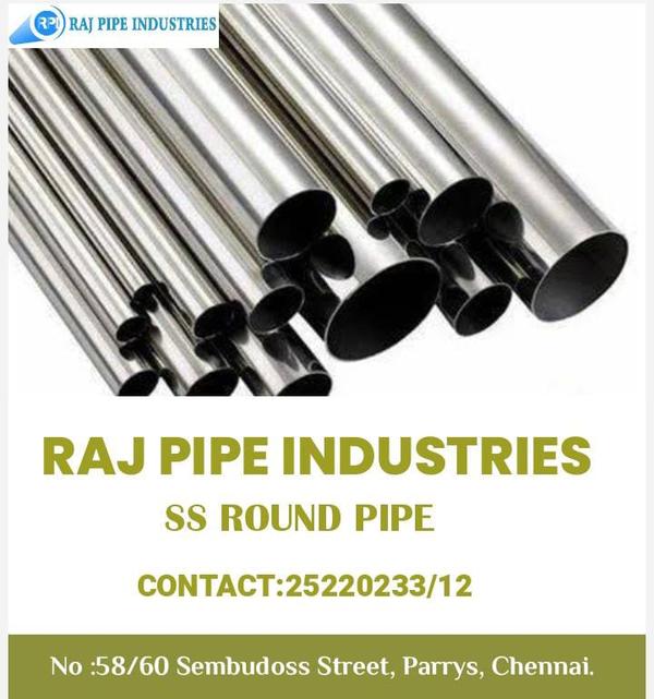 Stainless steel round tube is a kind of hollow elongated round stainless steel material.