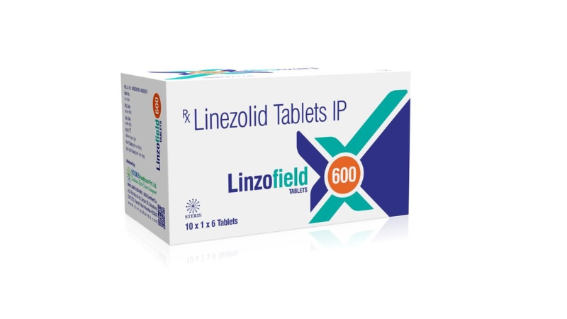 LINZOFIELD 600Linezolid (600mg) IPLinezolid 600mg IP is a potent antibiotic used to treat various bacterial infections. It belongs to the oxazolidinone class of antibiotics and works by stopping the growth of bacteria.Key Information:Active Ingredient: Linezolid 600mg IPUses: Effective against infections caused by susceptible bacteria, including skin infections, pneumonia, and certain types of bacterial meningitis.Dosage: Usually taken orally, as directed by a healthcare professional. Dosage may vary based on the severity of the infection.Side Effects: May include nausea, diarrhea, headache, and changes in taste. Inform your doctor if you experience severe side effects.Price: Prices may vary depending on the brand and location.Conclusion: Linzofield 600 (Linezolid 600mg IP) is a valuable antibiotic for treating bacterial infections. Always follow your doctor's instructions for optimal results and to minimize side effects.For further information:Email: info@sterispharma.com / contact@sterispharma.comCall/WhatsApp: 7877551268, 7849827488Buy Now: https://www.sterisonline.com/product/linzofield-600-133905