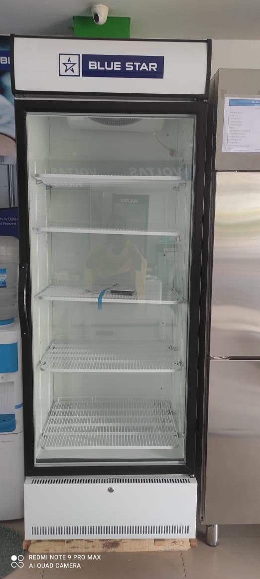 BLUE STAR SUPER COOLER * Single Door * LED light Available * Five Self Aavailable * With Canabi Model