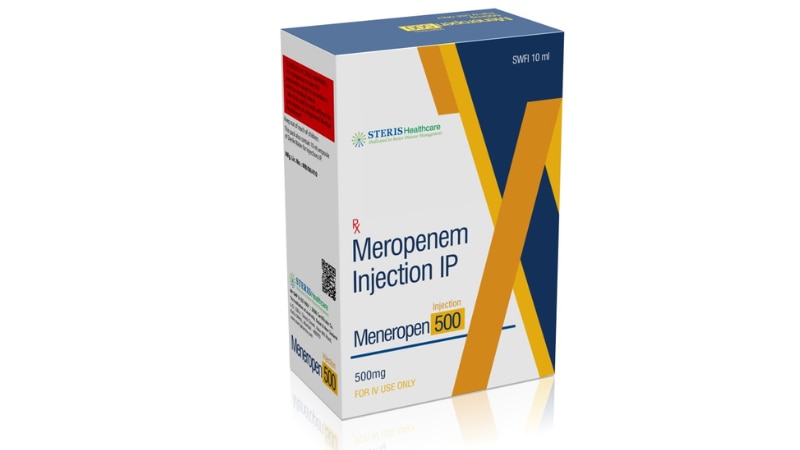 MENEROPEN 500 IVMeropenem (500mg)Meropenem is an intravenous antibiotic medication used to treat severe bacterial infections. Each vial of Meneropen 500 IV contains 500mg of Meropenem, a potent broad-spectrum antibiotic effective against a wide range of bacteria. It belongs to the carbapenem class of antibiotics, known for their effectiveness against Gram-positive and Gram-negative bacteria.Meneropen 500 IV is commonly prescribed for infections such as pneumonia, urinary tract infections, intra-abdominal infections, and bacterial meningitis. It works by inhibiting the formation of bacterial cell walls, leading to bacterial cell death.Dosage and administration of Meneropen 500 IV are typically determined by the severity of the infection, patient's age, and medical condition. It is administered intravenously by a healthcare professional in a hospital or clinical setting.Common side effects of Meropenem may include nausea, diarrhea, headache, rash, and injection site reactions. Serious side effects such as allergic reactions or severe gastrointestinal disturbances are rare but possible.It's important to complete the full course of Meneropen 500 IV as prescribed by your doctor, even if symptoms improve before the course is finished. Skipping doses or stopping early can lead to antibiotic resistance and treatment failure.Meneropen 500 IV is a prescription medication and should only be used under the guidance of a healthcare professional. Always inform your doctor about any other medications or health conditions you have before starting Meropenem therapy.For further information:Email: info@sterispharma.com / contact@sterispharma.comCall/WhatsApp: 7877551268, 7849827488Buy Now: https://www.sterisonline.com/product/meneropen-500-iv-133908
