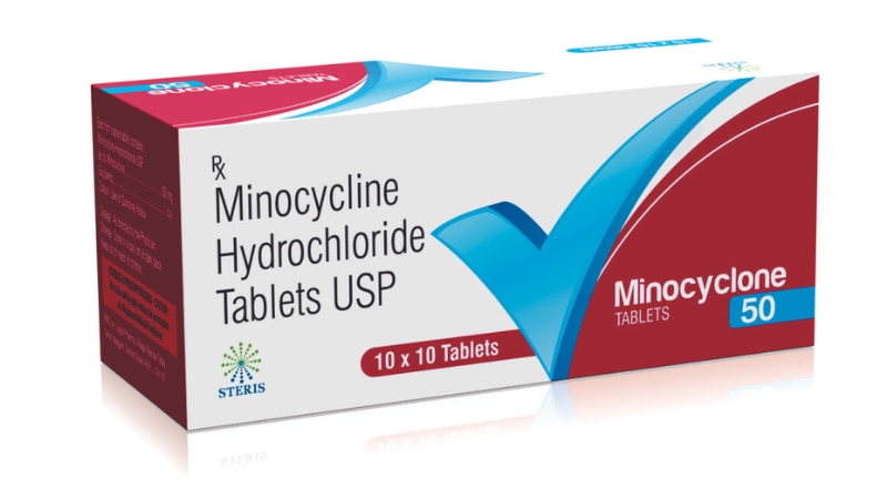 MINOCYCLONE 50Minocycline HCL Tab (50mg)Minocycline 50 is a medication containing 50mg of Minocycline Hydrochloride in tablet form. It belongs to the tetracycline antibiotic class and is commonly used to treat various bacterial infections. Minocycline works by inhibiting the growth of bacteria, thereby stopping the infection from spreading.Uses:Minocycline 50 is prescribed for treating infections caused by bacteria such as respiratory tract infections, urinary tract infections, skin infections, and sexually transmitted diseases.It may also be used to treat acne vulgaris when other treatments have not been effective.Dosage:The usual recommended dosage of Minocycline 50 is one tablet (50mg) taken orally once or twice daily, as directed by your healthcare provider.Dosage may vary based on the severity of the infection and individual response to the medication.For further information:Email: info@sterispharma.com / contact@sterispharma.comCall/WhatsApp: 7877551268, 7849827488Buy Now: https://www.sterisonline.com/product/minocyclone-50-133886