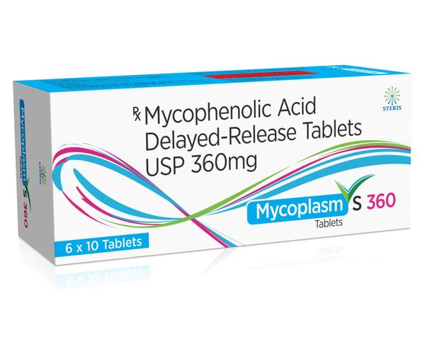 MYCOPLASM S 360 Mycophenolate sodium (360mg)