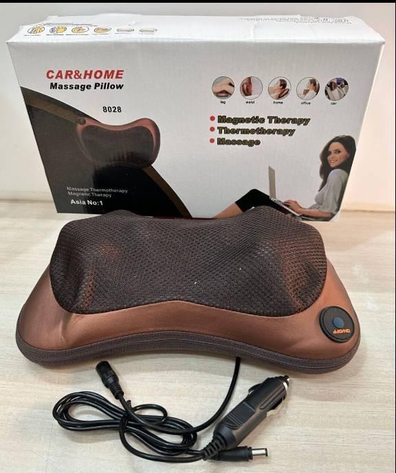 Kneading Massage on Neck, Shoulders & Back with Rollers & Heat,Rollers can move clockwise and Anti-ClockwiseMassage head can be directed clockwise or counter-clockwise as you preferEquipped with Overheat Protection Device & programmed with 20-minute Auto Shut-Off to ensure safetyAdjustable Strap Secures The Cushion To Your Favorite Chair. Better And More Durable Than Other Massage Pillows / Cushions On The Market.