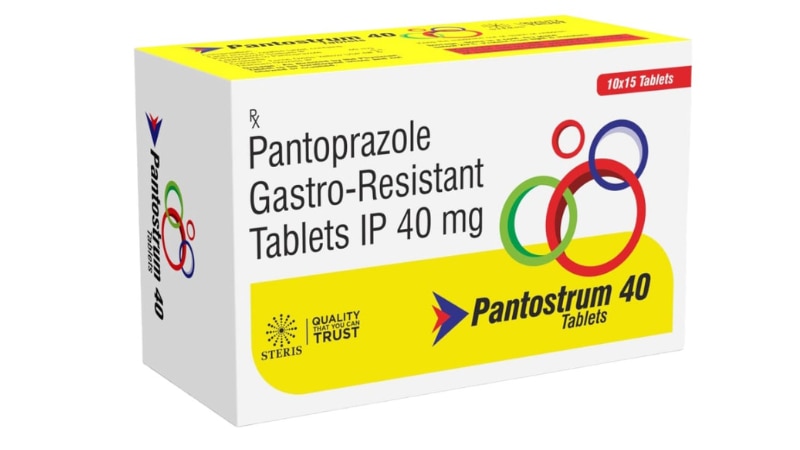 PANTOSTRUM 40 Pantoprazole Gastro Resistant 40 mgPANTOSTRUM 40 contains Pantoprazole Gastro Resistant 40 mg, a medication used to treat conditions such as gastroesophageal reflux disease (GERD), ulcers, and other stomach acid-related issues. Pantoprazole belongs to a class of drugs known as proton pump inhibitors (PPIs), which work by reducing the amount of acid produced in the stomach.This medication helps relieve symptoms like heartburn, acid reflux, and stomach pain by decreasing the acidity in the stomach. It is often prescribed for short-term treatment of conditions like GERD and for long-term management in certain cases.Pantoprazole Gastro Resistant 40 mg is designed to be gastro-resistant, meaning it is formulated to pass through the acidic environment of the stomach and be absorbed in the intestines. This helps protect the medication from degradation by stomach acid and ensures its effectiveness.It is important to take Pantoprazole as directed by your healthcare provider. Common side effects may include headache, nausea, stomach pain, and diarrhea. Serious side effects are rare but may include severe allergic reactions or changes in bone density with long-term use.Before using PANTOSTRUM 40 or any other medication containing Pantoprazole, consult with your doctor to discuss the benefits, risks, and proper usage based on your medical condition and history.For further information:Email: info@sterispharma.com / contact@sterispharma.comCall/WhatsApp: 7877551268, 7849827488ORDER Now: https://www.sterisonline.com/product/pantostrum-40-134210