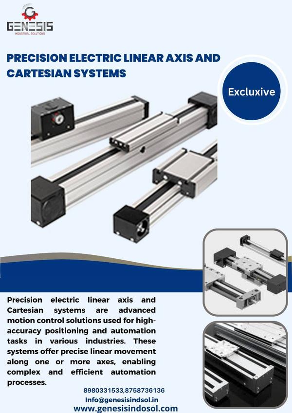 precision motions with linear axis with movement of stepper motor and servo motor as required by the load calculation and travel times depending on the SPM Application.