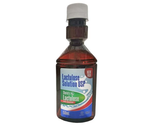STERIS'S LACTULOSE 150 MLLactulose Solution USPSTERIS'S LACTULOSE 150 ML is a Lactulose Solution USP used to treat constipation by increasing the water content and softening stools. It works by drawing water into the bowel, making stools softer and easier to pass. This solution is commonly prescribed for patients suffering from chronic constipation or liver disease. It is available in a 150 ml bottle and should be taken as directed by a healthcare professional.For further information:Email: info@sterispharma.com / contact@sterispharma.comCall/WhatsApp: 7877551268, 7849827488ORDER Now: https://www.sterisonline.com/product/steris-s-lactulose-150-ml-134176