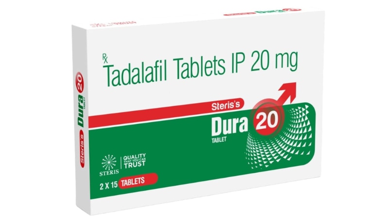STERIS DURA 20 Tadalafil (20mg)Steris Dura 20 contains Tadalafil in a 20mg dosage. It belongs to the class of drugs known as phosphodiesterase type 5 (PDE5) inhibitors. This medication is primarily used to treat erectile dysfunction (ED) in men by increasing blood flow to the penis during sexual stimulation.Mechanism of Action: Tadalafil works by inhibiting the enzyme PDE5, which leads to increased levels of cyclic guanosine monophosphate (cGMP) in the body. This results in relaxation of the smooth muscles and improved blood flow to the penile tissues, aiding in achieving and maintaining an erection.Usage: Steris Dura 20 is typically taken orally, as directed by a healthcare professional. It should be taken before anticipated sexual activity and can be taken with or without food. The dosage may vary based on individual response and medical condition.Effectiveness: Studies have shown that Tadalafil is effective in treating ED and may improve erectile function in men with various underlying causes of impotence.Precautions: It is important to avoid consuming alcohol or grapefruit juice while taking Steris Dura 20, as they may interact adversely with Tadalafil. Additionally, individuals with certain medical conditions such as heart problems or those taking nitrates should consult a doctor before using this medication.Side Effects: Common side effects of Tadalafil include headache, indigestion, muscle pain, back pain, flushing, and nasal congestion. Serious side effects are rare but may include prolonged erections (priapism) or sudden vision loss.Conclusion: Steris Dura 20 containing Tadalafil 20mg is an effective treatment for ED when used as directed and under medical supervision. It is important to follow dosage instructions and consult a healthcare professional for any concerns or queries regarding its use.For further information:Email: info@sterispharma.com / contact@sterispharma.comCall/WhatsApp: 7877551268, 7849827488ORDER Now: https://www.sterisonline.com/product/steris-dura-20-134463