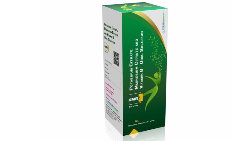 KMB-6Potassium Citrate + Magnisium Citrate + Vitamin B6 syrupKMB-6 syrup combines Potassium Citrate, Magnesium Citrate, and Vitamin B6 to support urinary health and overall well-being. Potassium Citrate helps in reducing acidity in urine, preventing kidney stones. Magnesium Citrate aids in kidney stone prevention and supports muscle and nerve function. Vitamin B6 is crucial for metabolism and nerve function. This syrup is beneficial for those prone to kidney stones and helps maintain electrolyte balance. For further information:Email: info@sterispharma.com / contact@sterispharma.comCall/WhatsApp: 7877551268, 7849827488ORDER Now: https://www.sterisonline.com/product/kmb-6-133490