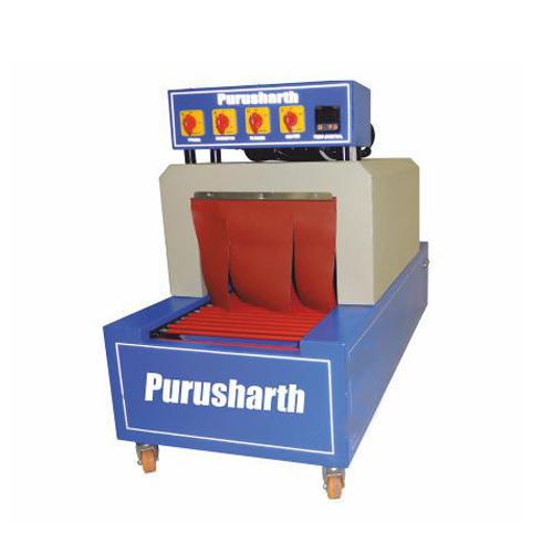 We offer shrink wrapping machines and shrink wrapping films offer with complete ability to adapt with all the strength and durability that you’ll need to ensure your products remain safe and protected. Our shrink wrapping solutions save your space, increase your efficiency and your productivity while lowering overall costs. That’s the reason why we are considered one of India’s best shrink film and shrink machinery Manufacturers from Rajkot Gujarat India. Combining technology and innovation we offer large range of high quality shrink packing machines also known as shrink wrap machines. Being one of the leading supplier we understand the importance of trouble free packaging hence offer products which can work in most demanding condition. Our shrink packing machines are being offered for different grades of shrink film like PVC, POF, and P.E for different applications. Shrink wrap machine like tunnel type machines are available in different sizes for optimized power consumption as per product size and requirement.