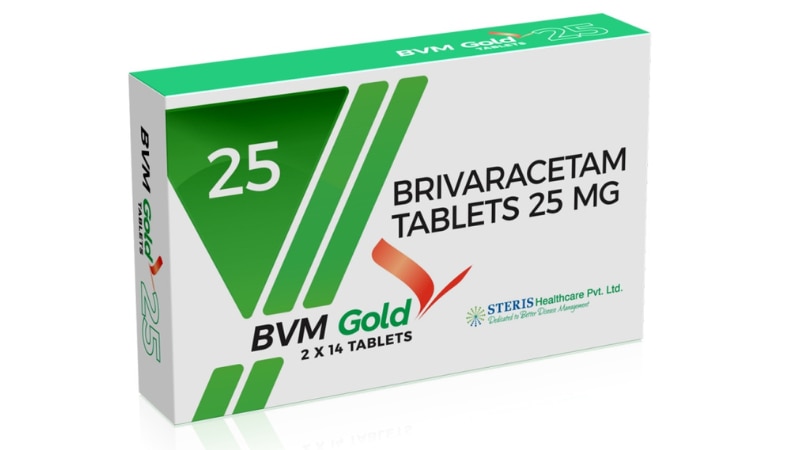 BVM GOLD 25 Brivaracetam (25mg)IntroductionBVM GOLD 25 contains Brivaracetam (25mg), an antiepileptic medication used for the treatment of partial-onset seizures in patients with epilepsy. Brivaracetam is highly effective in controlling seizures and is known for its rapid onset of action and favorable safety profile, making it a valuable choice for managing epilepsy and improving patients' quality of life.Key Ingredient and Its BenefitsBrivaracetam (25mg)Antiepileptic Properties: Brivaracetam works by binding to synaptic vesicle protein 2A (SV2A) in the brain, helping to stabilize neural activity and prevent seizures.Partial-Onset Seizures: It is specifically effective in controlling partial-onset seizures, which originate in a specific area of the brain and can spread to other regions.Rapid Onset of Action: Brivaracetam has a rapid onset of action, providing quick relief from seizures and reducing seizure frequency.Well-Tolerated: The medication is generally well-tolerated, with fewer side effects compared to other antiepileptic drugs.Benefits of BVM GOLD 25Effective Seizure Control: BVM GOLD 25 offers effective control of partial-onset seizures, reducing their frequency and severity.Rapid Relief: The rapid onset of action ensures quick relief from seizures, improving the patient's immediate safety and comfort.Improved Quality of Life: By effectively managing seizures, BVM GOLD 25 helps enhance the overall quality of life for individuals with epilepsy, allowing them to lead more active and fulfilling lives.Well-Tolerated: Brivaracetam is well-tolerated, with a low incidence of side effects, making it suitable for long-term use.Dosage and AdministrationDosagePartial-Onset Seizures: The typical starting dosage for partial-onset seizures in adults and adolescents aged 16 years and older is one tablet (25mg) taken twice daily. The dosage may be adjusted by the healthcare provider based on the patient's response and tolerability, with a maximum recommended dose of 100mg twice daily.AdministrationOral Use: Swallow the tablet whole with a full glass of water. It can be taken with or without food.Consistency: For optimal results, take BVM GOLD 25 at the same times each day to maintain an even level of the medication in your bloodstream.For further information: EMAIL: info@sterispharma.com / contact@sterispharma.com CALL/WHATSAPP: 7877551268, 7849827488 Order NOW https://www.sterisonline.com/product/bvm-gold-25-133542