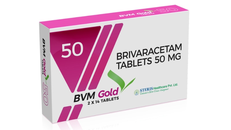 BVM GOLD 50 Brivaracetam (50mg)IntroductionBVM GOLD 50 contains Brivaracetam (50mg), a potent antiepileptic medication designed to treat partial-onset seizures in patients with epilepsy. Brivaracetam is recognized for its high efficacy and favorable safety profile, providing reliable seizure control and enhancing the quality of life for individuals with epilepsy.Key Ingredient and Its BenefitsBrivaracetam (50mg)Antiepileptic Properties: Brivaracetam works by binding to synaptic vesicle protein 2A (SV2A) in the brain, which helps stabilize neuronal activity and prevent seizures.Partial-Onset Seizures: It is particularly effective in managing partial-onset seizures, which originate in a specific area of the brain and may spread to other regions.Rapid Onset of Action: Brivaracetam has a rapid onset of action, providing quick relief from seizures and reducing their frequency.Well-Tolerated: The medication is generally well-tolerated, with a lower incidence of side effects compared to other antiepileptic drugs.Benefits of BVM GOLD 50Effective Seizure Control: BVM GOLD 50 provides effective control of partial-onset seizures, significantly reducing their frequency and severity.Rapid Relief: The rapid onset of action ensures quick relief from seizures, enhancing patient safety and comfort.Improved Quality of Life: By effectively managing seizures, BVM GOLD 50 helps improve the overall quality of life for individuals with epilepsy, allowing them to lead more active and fulfilling lives.Well-Tolerated: Brivaracetam is well-tolerated, with fewer side effects, making it suitable for long-term use.Dosage and AdministrationDosagePartial-Onset Seizures: The typical starting dosage for partial-onset seizures in adults and adolescents aged 16 years and older is one tablet (50mg) taken twice daily. The dosage may be adjusted by the healthcare provider based on the patient’s response and tolerability, with a maximum recommended dose of 100mg twice daily.AdministrationOral Use: Swallow the tablet whole with a full glass of water. It can be taken with or without food.Consistency: For optimal results, take BVM GOLD 50 at the same times each day to maintain an even level of the medication in your bloodstream.For further information: EMAIL: info@sterispharma.com / contact@sterispharma.com CALL/WHATSAPP: 7877551268, 7849827488 Order NOW https://www.sterisonline.com/product/bvm-gold-50-133543