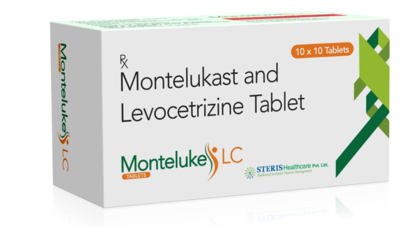 MONTELUKE LCMontelukast (10mg), Levocetirizine (5mg)Monteluke LC is a combination medicine containing Montelukast (10mg) and Levocetirizine (5mg). Montelukast is a leukotriene receptor antagonist that helps in relieving symptoms of asthma and allergic rhinitis by blocking substances in the body that cause inflammation and constriction of the airways. Levocetirizine is an antihistamine that reduces the effects of histamine, a natural chemical in the body that can lead to allergy symptoms such as sneezing, itching, and watery eyes. Monteluke LC is commonly prescribed to manage symptoms like sneezing, itching, watery eyes, runny nose, and congestion caused by allergies.For further information:Email: info@sterispharma.com / contact@sterispharma.comCall/WhatsApp: 7877551268, 7849827488ORDER Now: https://www.sterisonline.com/product/monteluke-lc-133739