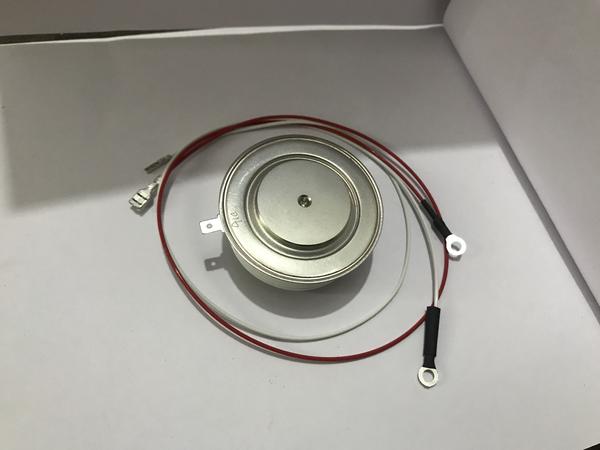 SKT/MDT 1200/16E Phase Control Thyristor(1250 Amp- 1600 V)Dimensions - 74mm x 47mm x 27mmIntroducing the SKT/MDT 1200/16E Phase Control Thyristor, manufactured by SAS Power Semiconductor Devices, tailored for high-performance power control applications. Featuring a voltage rating of 1600V and a current rating of 1200A, this thyristor excels in demanding environments such as power conversion, motor drives, and phase control systems. Engineered with precision and utilizing cutting-edge semiconductor technology, it offers exceptional efficiency and durability. SAS Power’s dedication to quality ensures reliable and stable operation over the long term. Upgrade your power control solutions with the SKT/MDT 1200/16E Phase Control Thyristor, delivering unmatched performance and reliability for industrial and commercial applications.
