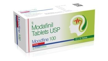 MOODFINE 100 Modafinol (100mg)Introduction:MOODFINE 100 contains Modafinil (100 mg), a wakefulness-promoting agent used to treat excessive sleepiness caused by narcolepsy, obstructive sleep apnea, and shift work sleep disorder. Modafinil is known for its ability to enhance cognitive performance, increase alertness, and improve overall wakefulness.Key Features and Benefits:Wakefulness Promotion: Modafinil is highly effective in promoting wakefulness, making it suitable for individuals experiencing excessive daytime sleepiness due to various sleep disorders.Cognitive Enhancement: Modafinil is known to enhance cognitive functions such as memory, attention, and executive functions, making it beneficial for individuals needing improved mental performance.Improved Alertness: By stimulating the central nervous system, Modafinil helps improve alertness and reduces the likelihood of falling asleep during crucial tasks.Reduced Fatigue: Modafinil helps alleviate fatigue, allowing individuals to maintain higher energy levels throughout the day.Non-Amphetamine Stimulant: Unlike traditional stimulants, Modafinil has a lower potential for abuse and dependency, making it a safer option for long-term use.Dosage and Administration:Initial Dosage: The typical starting dose of MOODFINE 100 is 100 mg taken once daily. The dosage may be adjusted by a healthcare provider based on the patient's response to treatment.Administration for Narcolepsy and Obstructive Sleep Apnea: The tablet is usually taken in the morning.Administration for Shift Work Sleep Disorder: The tablet should be taken approximately one hour before the start of the work shift.Administration: The tablet should be taken orally with water, with or without food. It is important to follow the prescribed schedule to maintain consistent medication levels in the bloodstream.For further information: EMAIL: info@sterispharma.com / contact@sterispharma.com CALL/WHATSAPP: 7877551268, 7849827488 Order NOW https://www.sterisonline.com/product/moodfine-100-133588