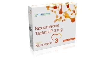 NICOMALOM 3 Nicoumalone (3mg)Introduction:NICOMALOM 3 contains Nicoumalone (3 mg), a potent anticoagulant medication used to prevent and treat thromboembolic disorders such as deep vein thrombosis (DVT), pulmonary embolism (PE), and to reduce the risk of stroke in patients with atrial fibrillation. Nicoumalone works by inhibiting the synthesis of vitamin K-dependent clotting factors, thereby reducing blood clot formation.Key Features and Benefits:Thromboembolism Prevention: Nicoumalone effectively reduces the risk of blood clot formation, helping to prevent conditions like DVT and PE.Stroke Risk Reduction: It is beneficial for patients with atrial fibrillation, reducing the risk of stroke by preventing clot formation in the heart.Long-Term Management: Nicoumalone is suitable for long-term use in patients with chronic conditions that predispose them to thromboembolic events.Standardized Dosing: The 3 mg dosage allows for precise adjustments based on the patient's prothrombin time (PT) and International Normalized Ratio (INR) levels, ensuring optimal anticoagulation.Cost-Effective: As an established anticoagulant, Nicoumalone offers an affordable option for long-term management of thromboembolic disorders.Dosage and Administration:Initial Dosage: The typical starting dose of NICOMALOM 3 is determined based on the patient's INR, with adjustments made according to regular blood tests. The initial dose may vary, but careful monitoring is essential.Maintenance Dosage: The maintenance dose is individualized based on the target INR range, usually between 2.0 and 3.0 for most indications. Doses are adjusted by a healthcare provider based on regular INR monitoring.Administration: The tablet should be taken orally with water, with or without food. It is important to take Nicoumalone at the same time each day to maintain consistent blood levels.For further information: EMAIL: info@sterispharma.com / contact@sterispharma.com CALL/WHATSAPP: 7877551268, 7849827488 Order NOWhttps://www.sterisonline.com/product/nicomalom-3-133592