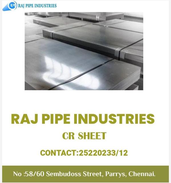 Cold-Rolled Steel Sheets and Coils are extensively used as basic materials in automobiles, electrical appliances,