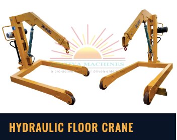 HYDRAULIC FLOOR CRANE