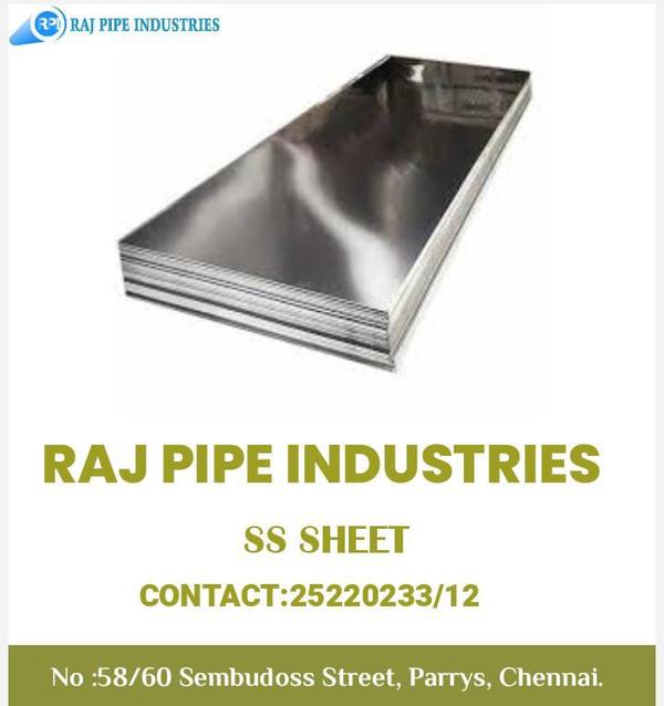 Stainless steel sheet/plate is versatile and used in a variety of applications.