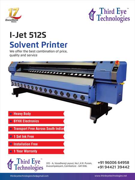 Flex and Banner Printing Machine In CoimbatoreThird Eye Technologies Prominent & Leading Manufacturer from Coimbatore, we offer solvent banner printing machines, konica minolta flex printing machine, konica flex printing machine, rodin solvent printers konika 512i, used digital banner printing machine and allwin konica printing machineFlex and Banner Printing Machine In Dindigul Flex and Banner Printing Machine In Kanyakumari Flex and Banner Printing Machine in MaduraiFlex and Banner Printing Machine in RamanathapuramFlex and Banner Printing Machine in SivagangaiFlex and Banner Printing Machine in TheniFlex and Banner Printing Machine in ThoothukudiFlex and Banner Printing Machine in TenkasiFlex and Banner Printing Machine in VirudhunagarFlex and Banner Printing Machine in Tirunelveli