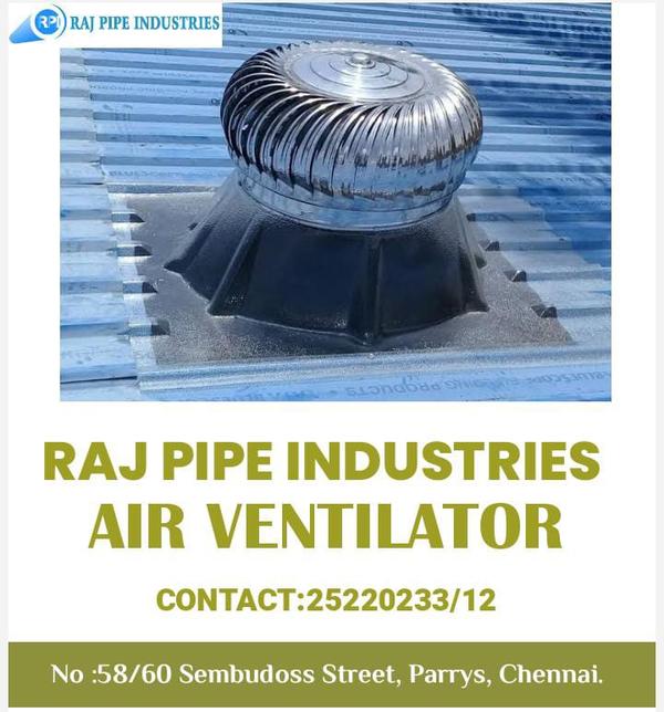 Air Ventilation Systems does not require any power or electricity to operate, Continuously in motion with the wind , removes extremely hot air in the summer.