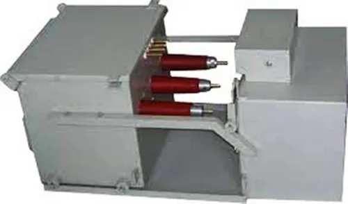 Power: 12 KVBrand: DELTAMaterial: CopperPhase: THREE PHASEPrimary Voltage: 11000VSecondary Voltage: 110VAccuracy Class: 0.211 K.V. 3 PHASE POTENTIAL TRANSFORMER,DRAW OUT POTENTIAL TRANSFORMERRATIO:- 11000/110 V OR 11000/110/110 VSPECIFICATION :- AS PER CUSTUMER REQUREMENTS,AS PER IS & IEC STANDERSAdditional Information:Production Capacity: 100Delivery Time: 8-10 DAYS