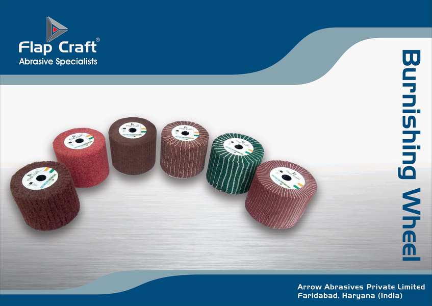 These are abrasive Interleaved Wheel and Mat Wheel for Stainless Steel Mat Surface finish. It can be used with Burnishing machine to get a super Mat Finish.