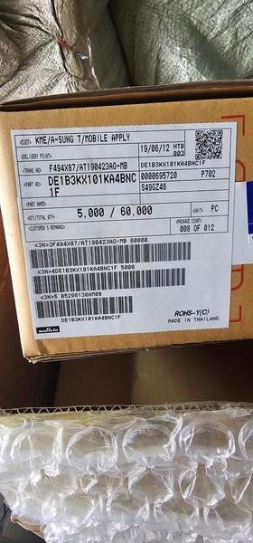 DE1B3KX101KA4BNC1F100pf 440vacx1y1