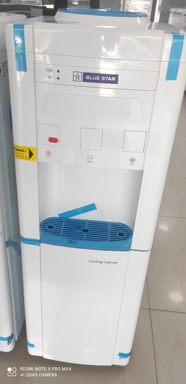 * Water Dispenser* White Color* Hot Water Button* Cold Water Button* Normal water Button* With Cooling Cabinet* Service -Compressor One Year Warranty
